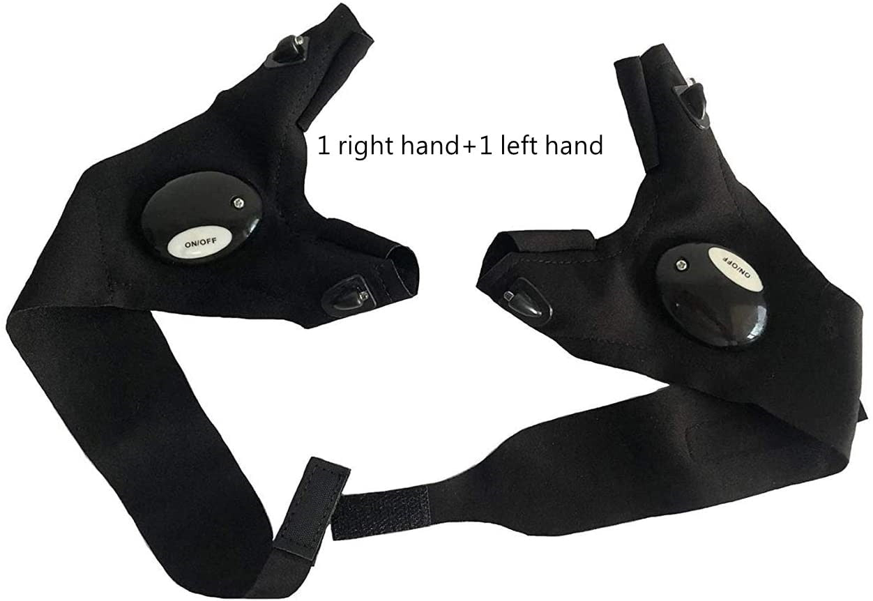 Guantes LED de supervivencia al aire libre