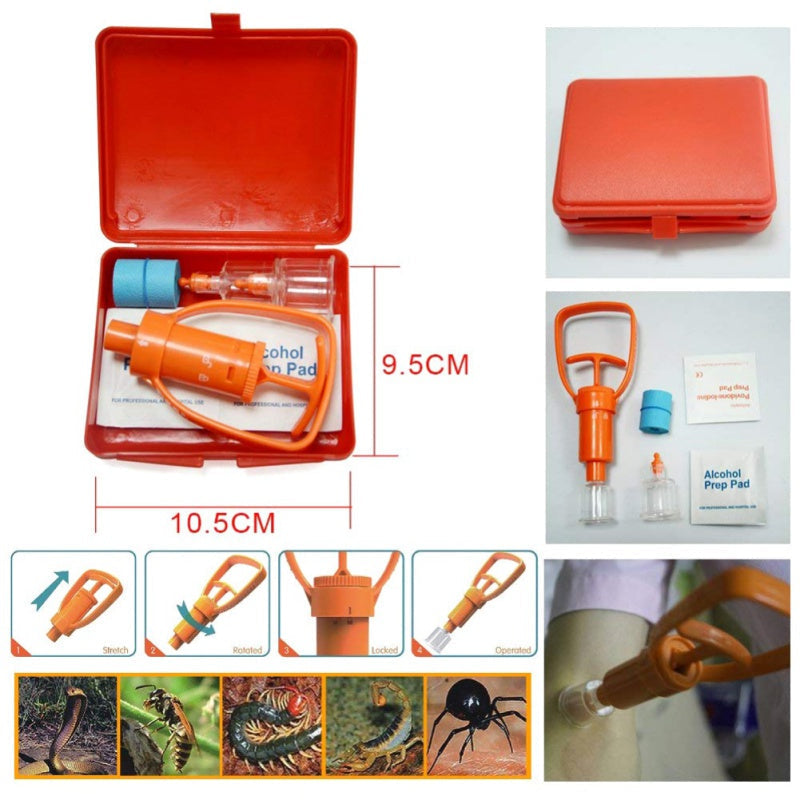Kit Extractor de Veneno para Supervivencia al Aire Libre